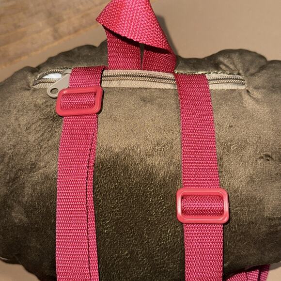 Wizarding World of Harry Potter plush backpack and adjustable straps back pocket - Picture 3 of 9